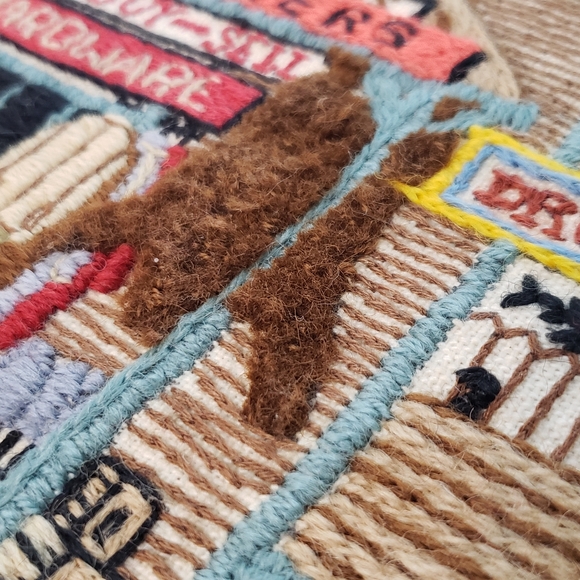 Timberline Jacks Trading Post Embroidered Tapestry 20x16 in General Store Decor - Picture 5 of 15